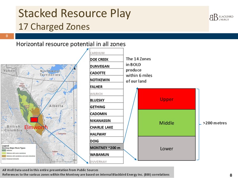 INSTITUTIONAL PRESENTATION Q4 2014 – Blackbird Energy Inc. – slide 5