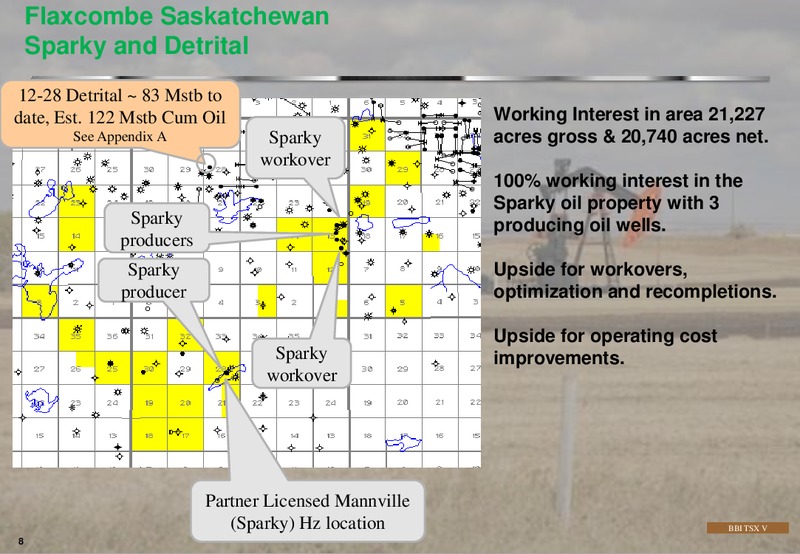 Investor Presentation – Blackbird Energy Inc. – slide 8