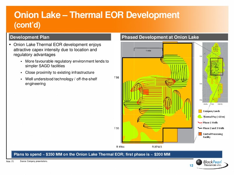 CORPORATE PRESENTATION – Blackpearl Resources, Inc. – slide 11