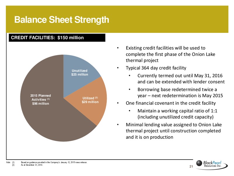 Corporate Presentation – Blackpearl Resources, Inc. – slide 20
