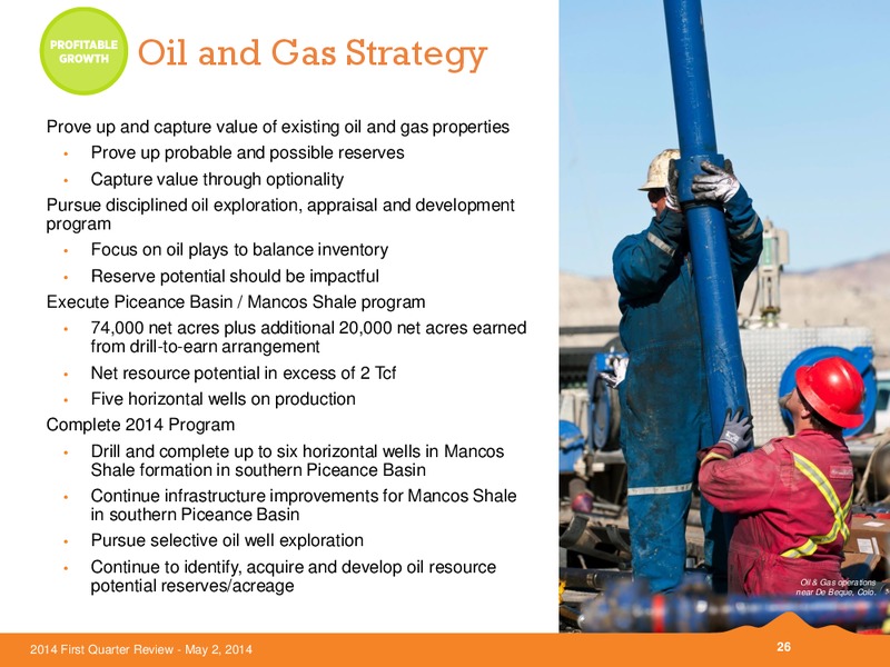First Quarter Earnings – Black Hills Corporation – slide 25