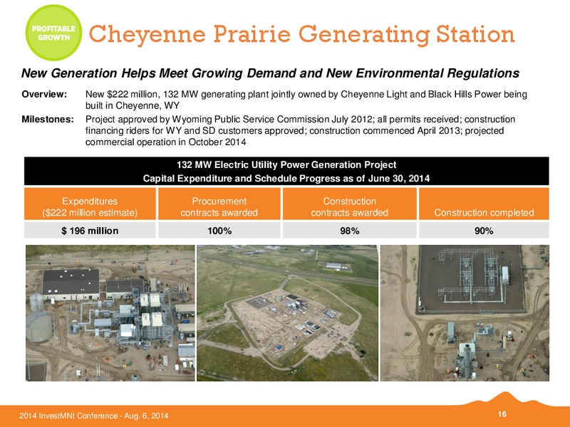 Investment Conference – Black Hills Corporation – slide 15