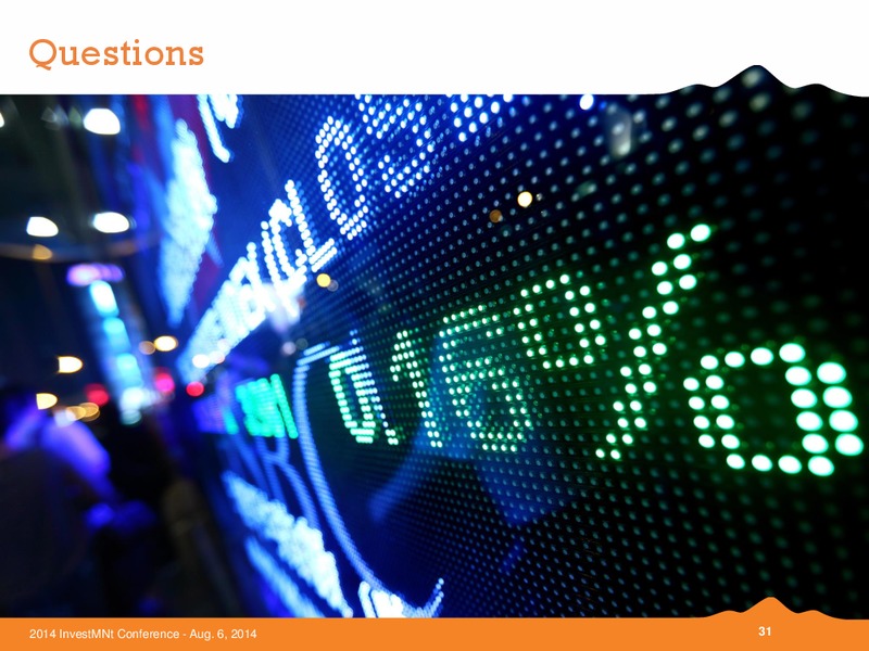 Investment Conference – Black Hills Corporation – slide 30
