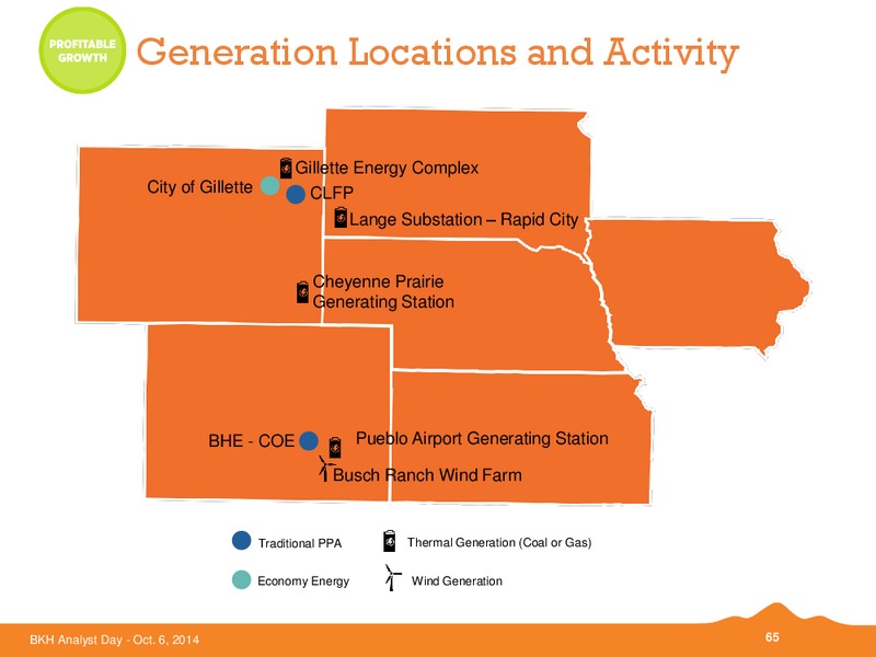 BKH ANALYST DAY – Black Hills Corporation – slide 64