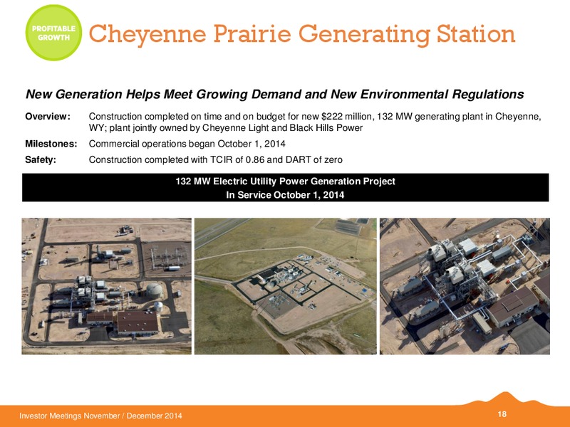 INVESTOR MEETINGS – Black Hills Corporation – slide 15