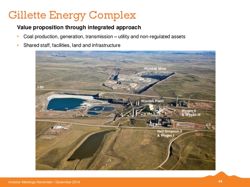 INVESTOR MEETINGS – Black Hills Corporation – slide 38