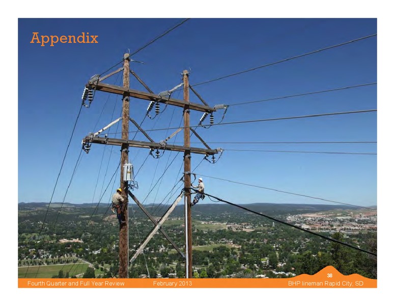 Q4 2012 EARNINGS CALL – Black Hills Corporation – slide 37