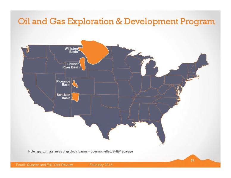 Q4 2012 EARNINGS CALL – Black Hills Corporation – slide 53
