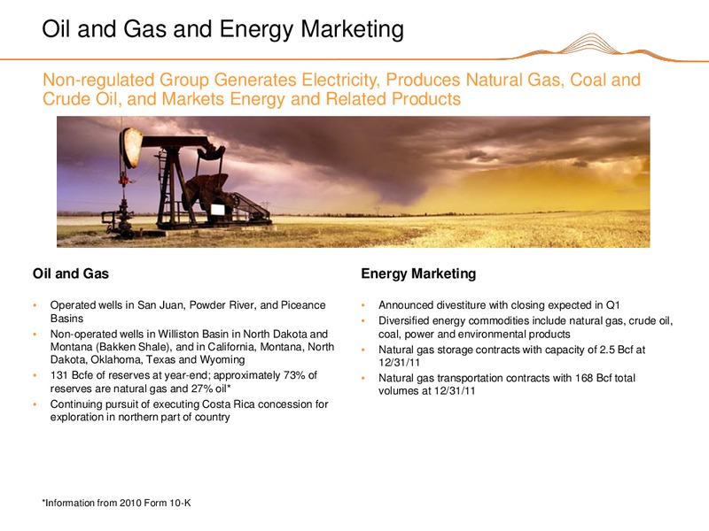 CREDIT SUISSE ENERGY SUMMIT 2012 – Black Hills Corporation – slide 8