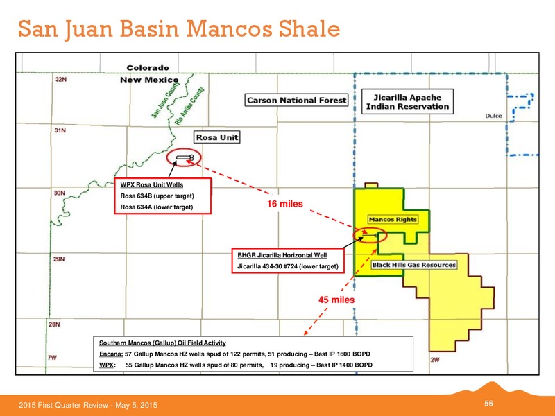 Q1 2015 EARNINGS CALL – Black Hills Corporation – slide 55