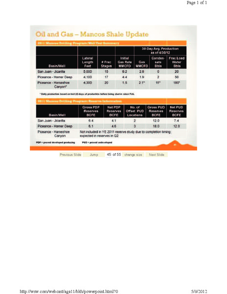 AMERICAN GAS ASSOCIATIONS FINANCIAL FORUM – Black Hills Corporation – slide 45