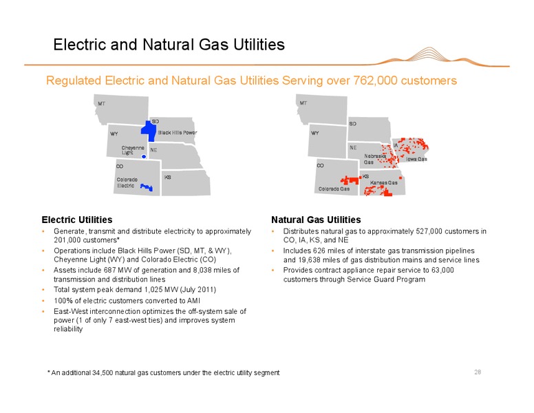 Q2 2011 EARNINGS CALL – Black Hills Corporation – slide 27