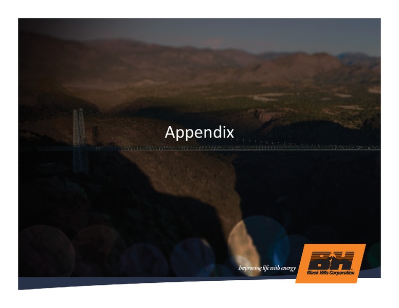 Q2 2010 EARNINGS CALL – Black Hills Corporation – slide 26
