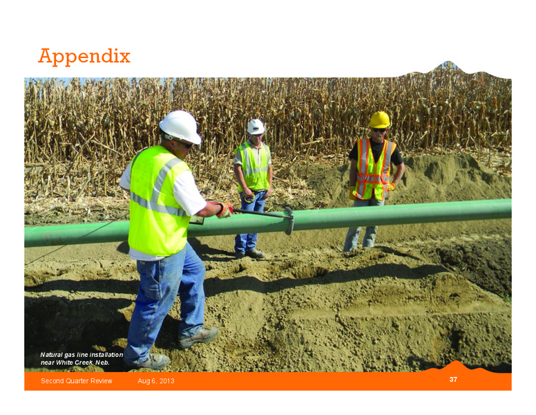Q2 2013 EARNINGS CALL – Black Hills Corporation – slide 36