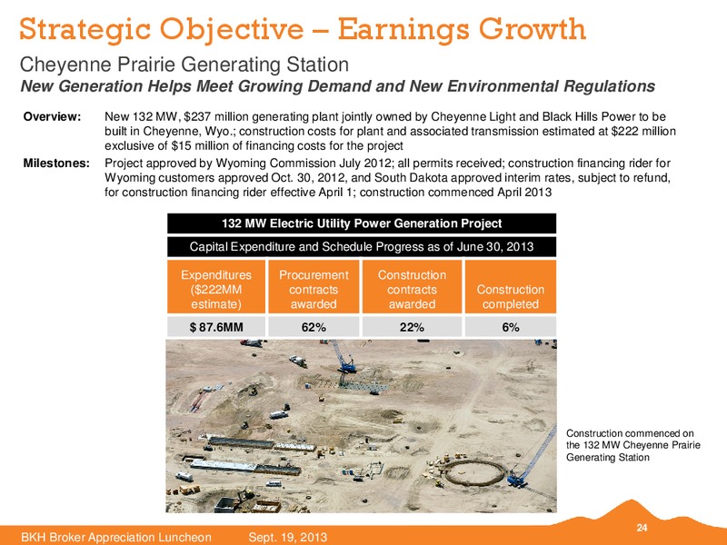 BKH Broker Appreciation Luncheon – Black Hills Corporation – slide 23