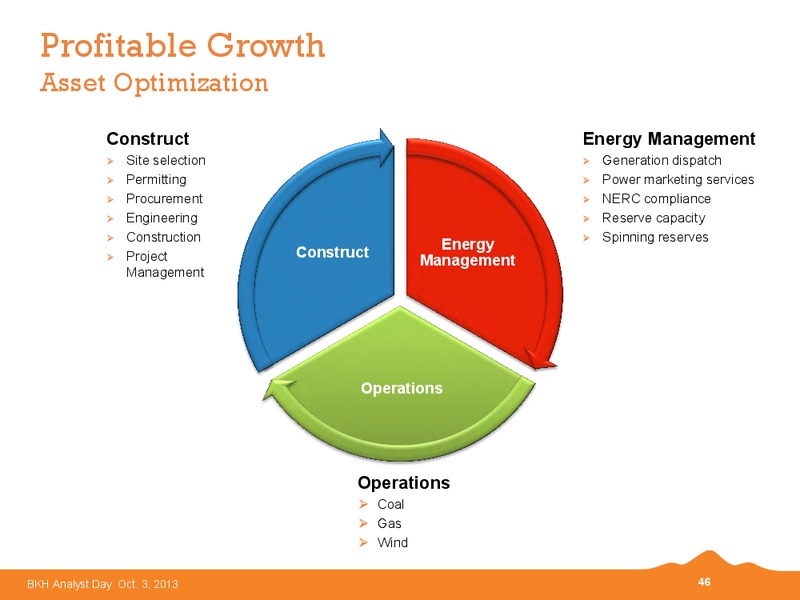 2013 BKH Analyst Day – Black Hills Corporation – slide 45