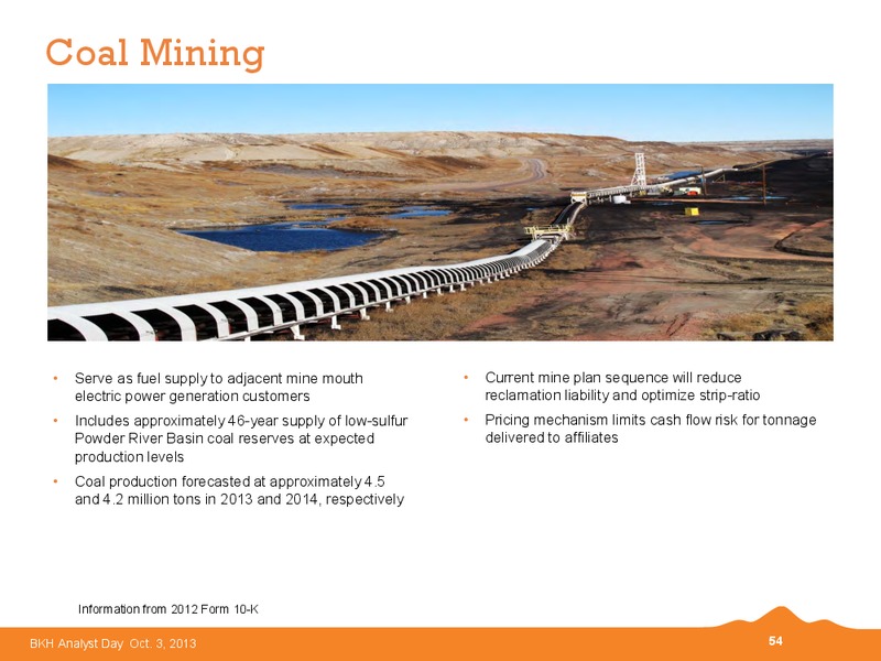 2013 BKH Analyst Day – Black Hills Corporation – slide 53