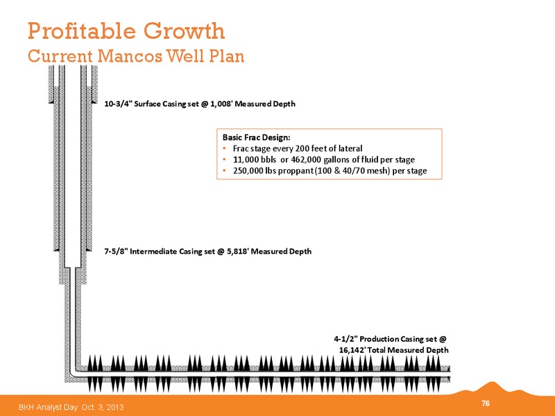 2013 BKH Analyst Day – Black Hills Corporation – slide 75