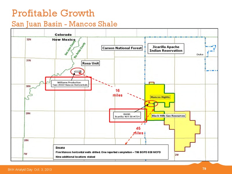 2013 BKH Analyst Day – Black Hills Corporation – slide 78