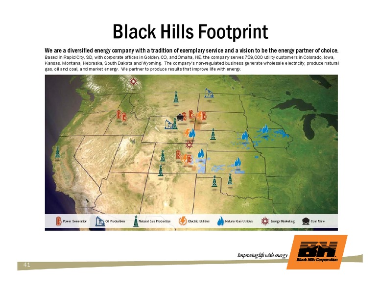 Q3 2009 EARNINGS CALL – Black Hills Corporation – slide 40