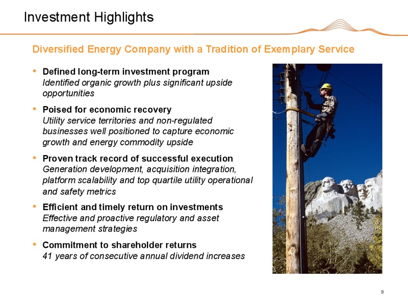 Q4 2011 INVESTOR PRESENTATION – Black Hills Corporation – slide 8