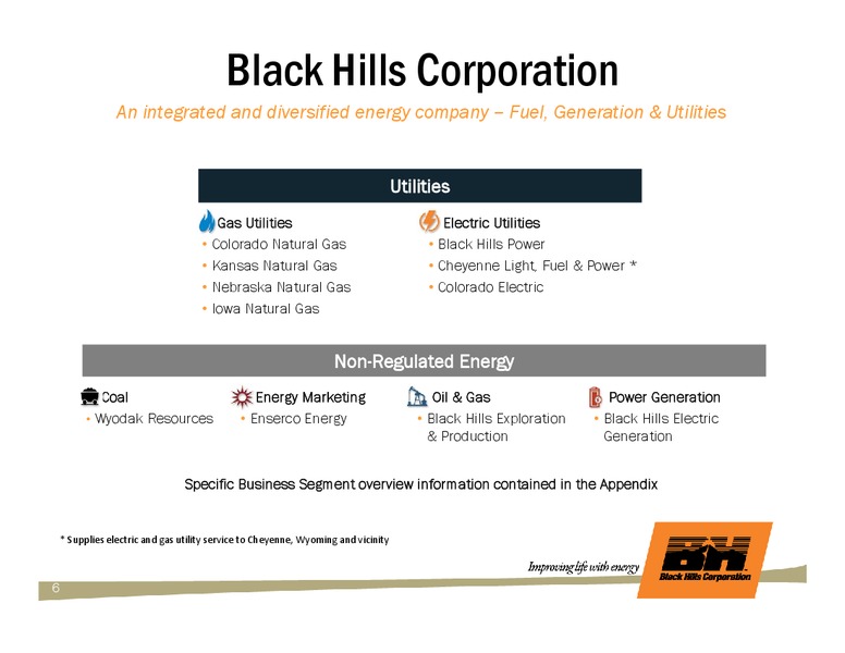 DECEMBER 2009 INVESTOR PRESENTATION – Black Hills Corporation – slide 5