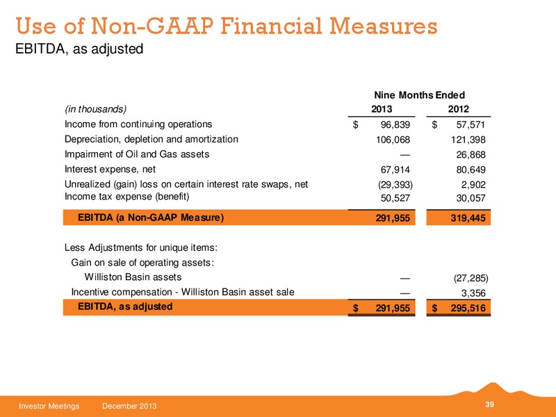 JPMORGAN SMALL MIDCAP CONFERENCE – Black Hills Corporation – slide 38