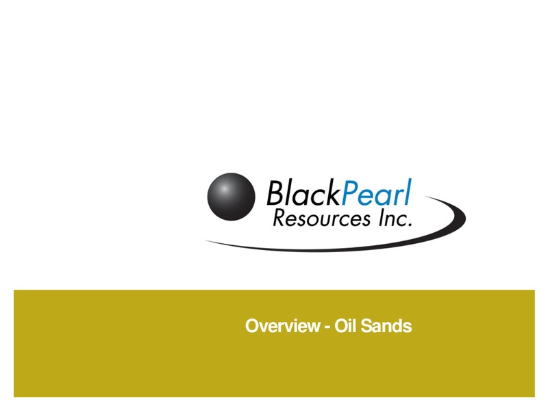 CORPORATE PRESENTATION – Blackpearl Resources, Inc. – slide 14