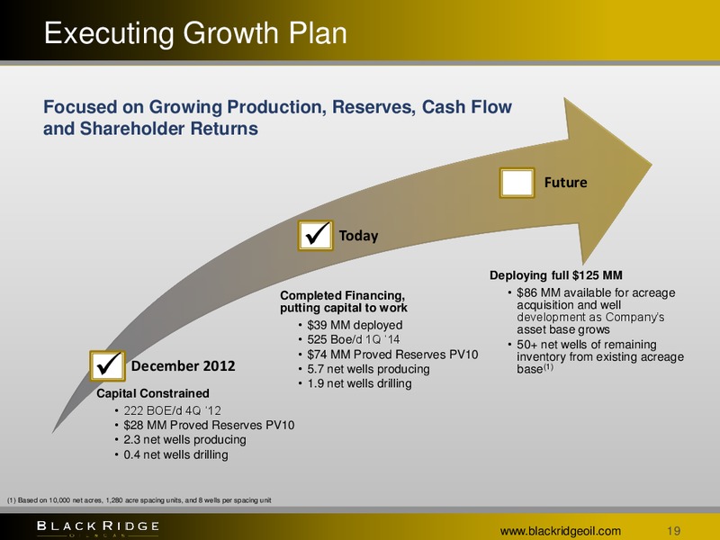 Marcum Microcap Conference – Black Ridge Oil & Gas, Inc. – slide 18