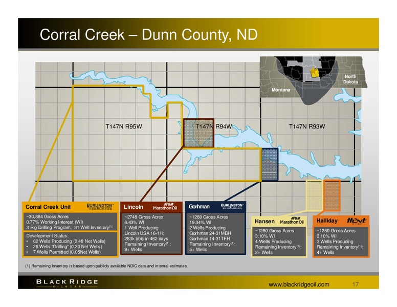 2Q 2014 Financial and Operational Update – Black Ridge Oil & Gas, Inc. – slide 16