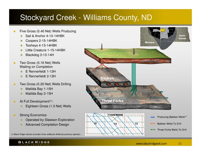 Undiscovered Equities Conference – Black Ridge Oil & Gas, Inc. – slide 19