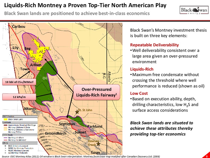CORPORATE PRESENTATION – Black Swan Energy Ltd. – slide 7