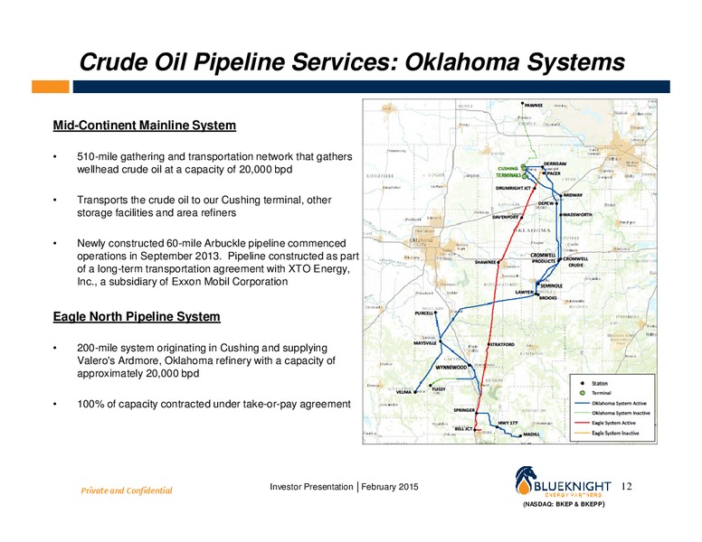 February 2015 Investor Presentation Update – Blueknight Energy Partners, L.P. – slide 11
