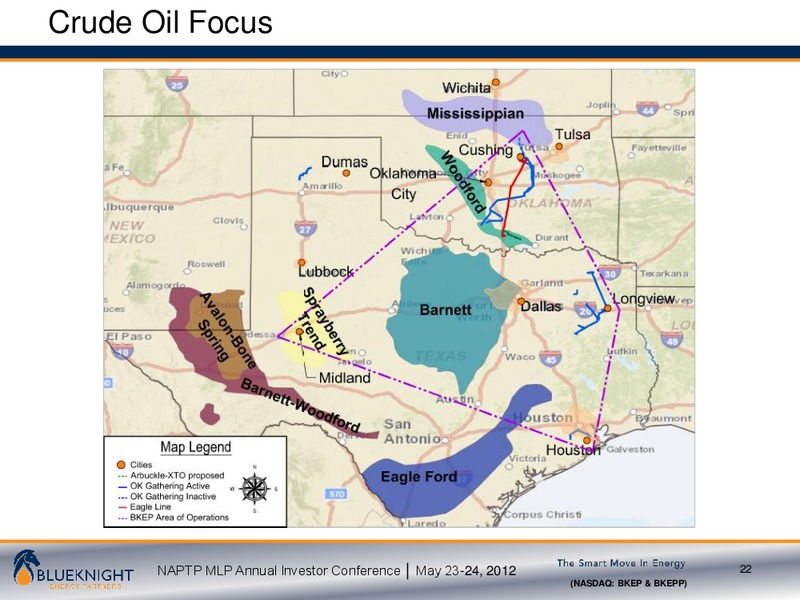 NAPTP MLP INVESTOR CONFERENCE – Blueknight Energy Partners, L.P. – slide 21