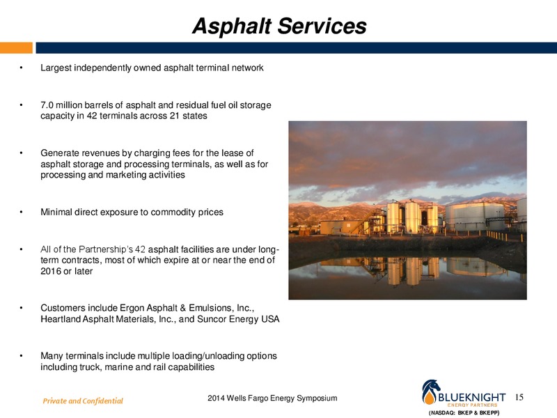 2014 Wells Fargo Energy Symposium – Blueknight Energy Partners, L.P. – slide 14