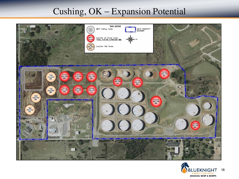 2011 PIPELINE MLP AND E&P SERVICES & UTILITY SYMPOSIUM – Blueknight Energy Partners, L.P. – slide 17