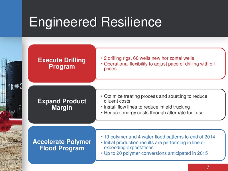 January 2015 Investor Presentation – Bankers Petroleum Ltd. – slide 6