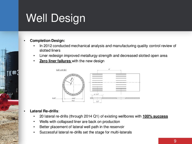 INVESTOR DAY – Bankers Petroleum Ltd. – slide 9