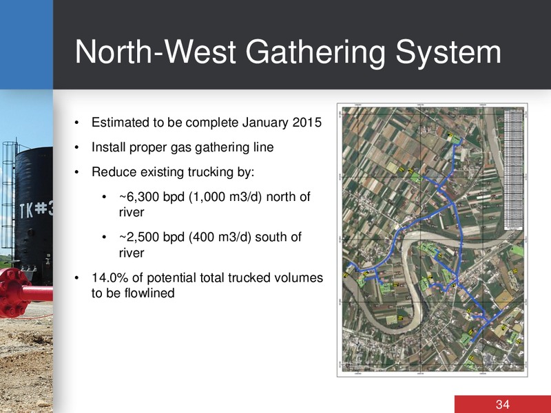 INVESTOR DAY – Bankers Petroleum Ltd. – slide 34
