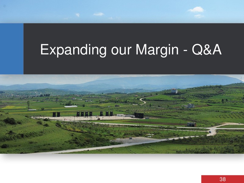 INVESTOR DAY – Bankers Petroleum Ltd. – slide 38