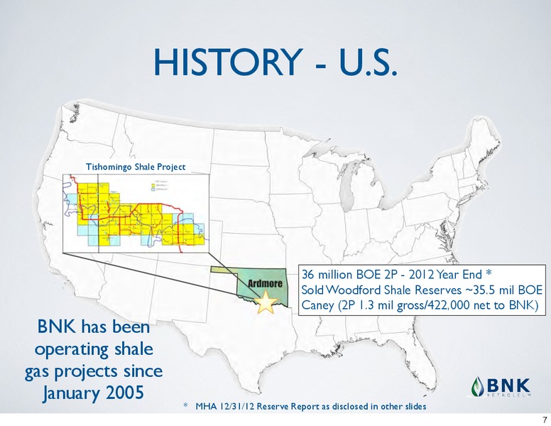 Corporate Presentation – BNK Petroleum Inc. – slide 6
