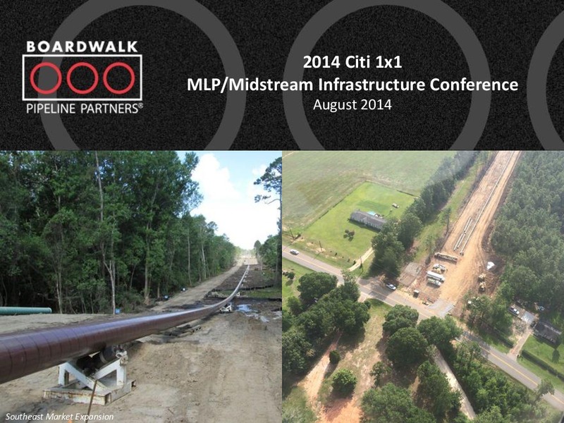 MLP Midstream Infrastructure Conference – Boardwalk Pipeline Partners, Lp – slide 1