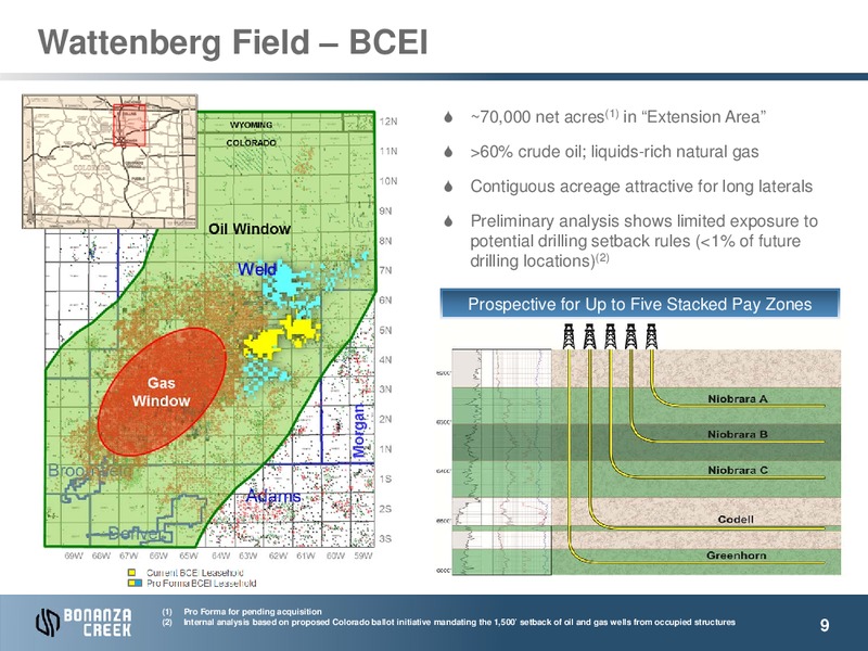 July 2014 INVESTOR PRESENTATION – Bonanza Creek Energy, Inc. – slide 8