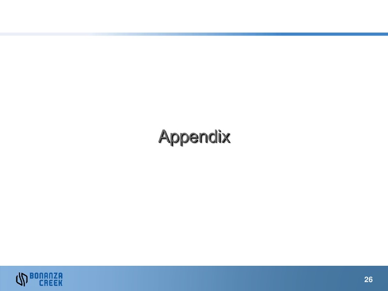 December 2013 Investor Presentation – Bonanza Creek Energy, Inc. – slide 25
