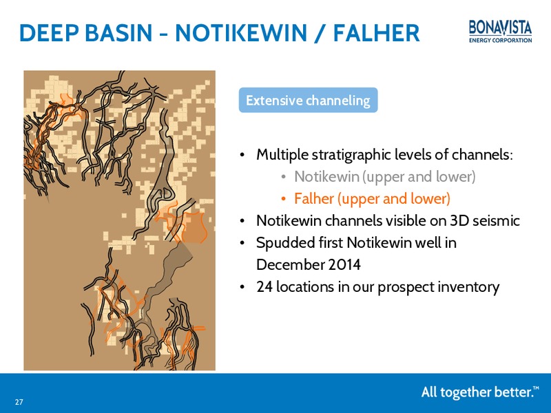 TD Securities 2015 London Energy Conference – Bonavista Energy Corp – slide 26