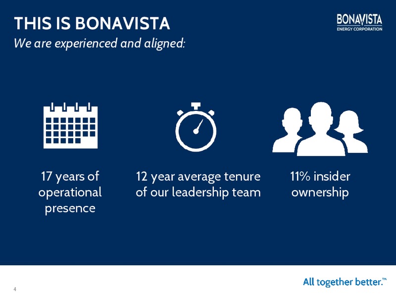 MARCH 2015 INVESTOR PRESENTATION – Bonavista Energy Corp – slide 3