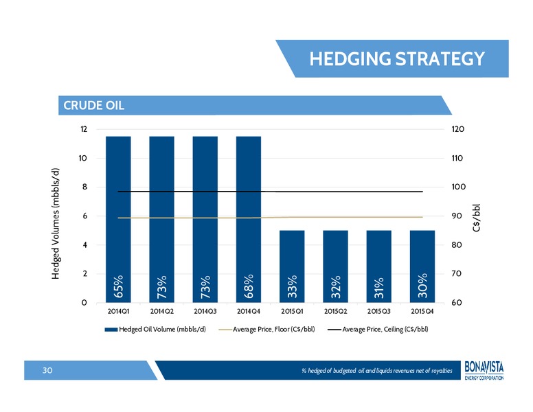 MARCH 2014 INVESTOR PRESENTATION – Bonavista Energy Corp – slide 29