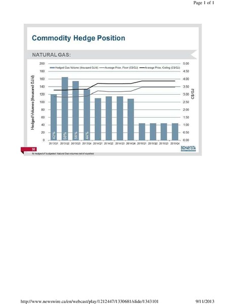 PETERS & CO LIMITED 2013 ENERGY CONFERENCE – Bonavista Energy Corp – slide 30