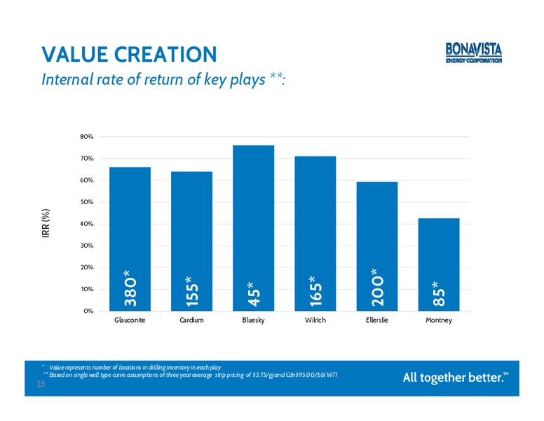 PETERS & CO 2014 ENERGY CONFERENCE – Bonavista Energy Corp – slide 22