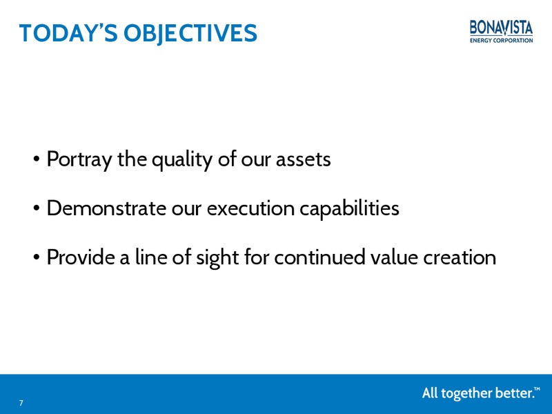 NOVEMBER 2014 ANALYST DAY – Bonavista Energy Corp – slide 6
